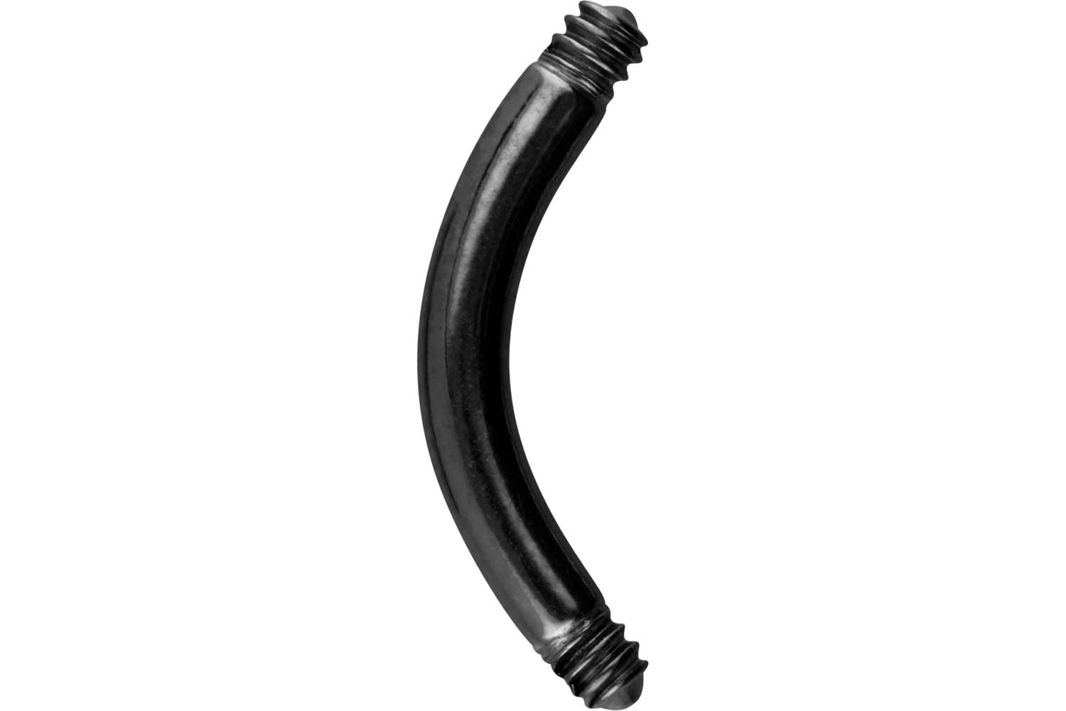 Chirurgenstahl Piercing Banane ohne Kugeln